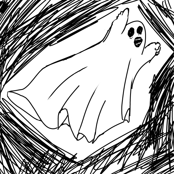 Drawing in Draw a Ghost by Bountybooty