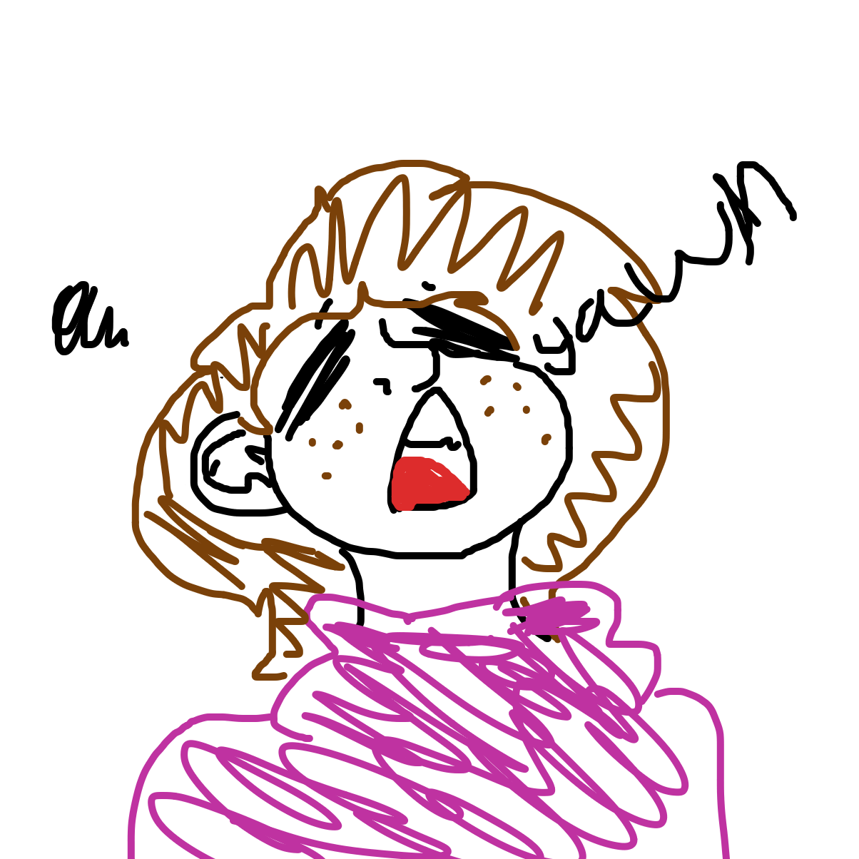 We al tired bro ✌️🥲 - Online Drawing Game Comic Strip Panel by YanaTheDankest