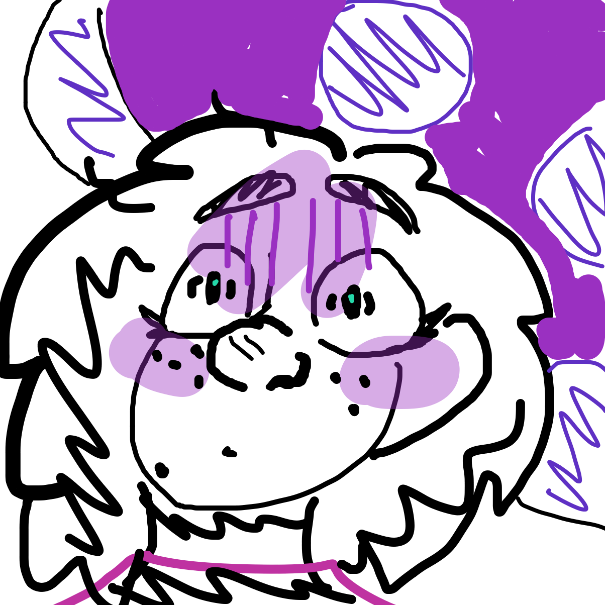 Drawing in Katamari by YanaTheDankest