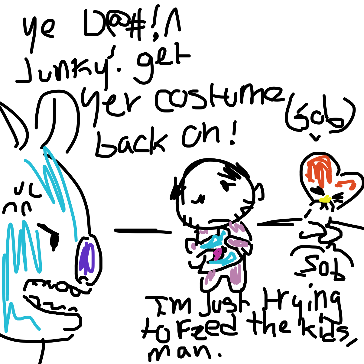  - Online Drawing Game Comic Strip Panel by Razputin