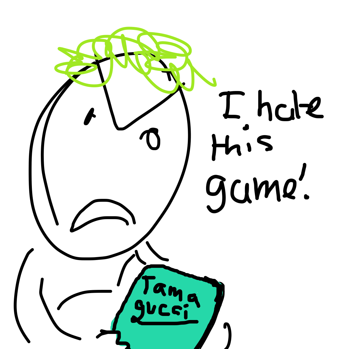  - Online Drawing Game Comic Strip Panel by Razputin