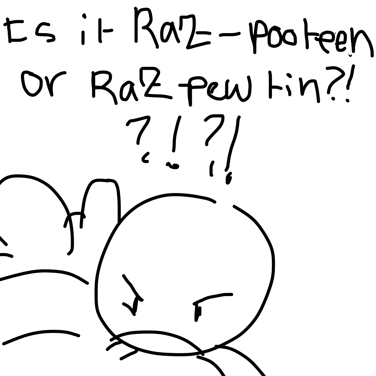  - Online Drawing Game Comic Strip Panel by Razputin