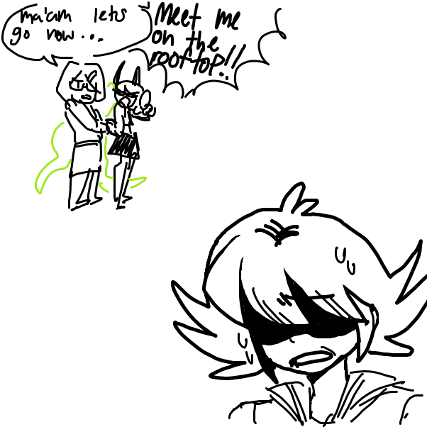  - Online Drawing Game Comic Strip Panel by Chumky