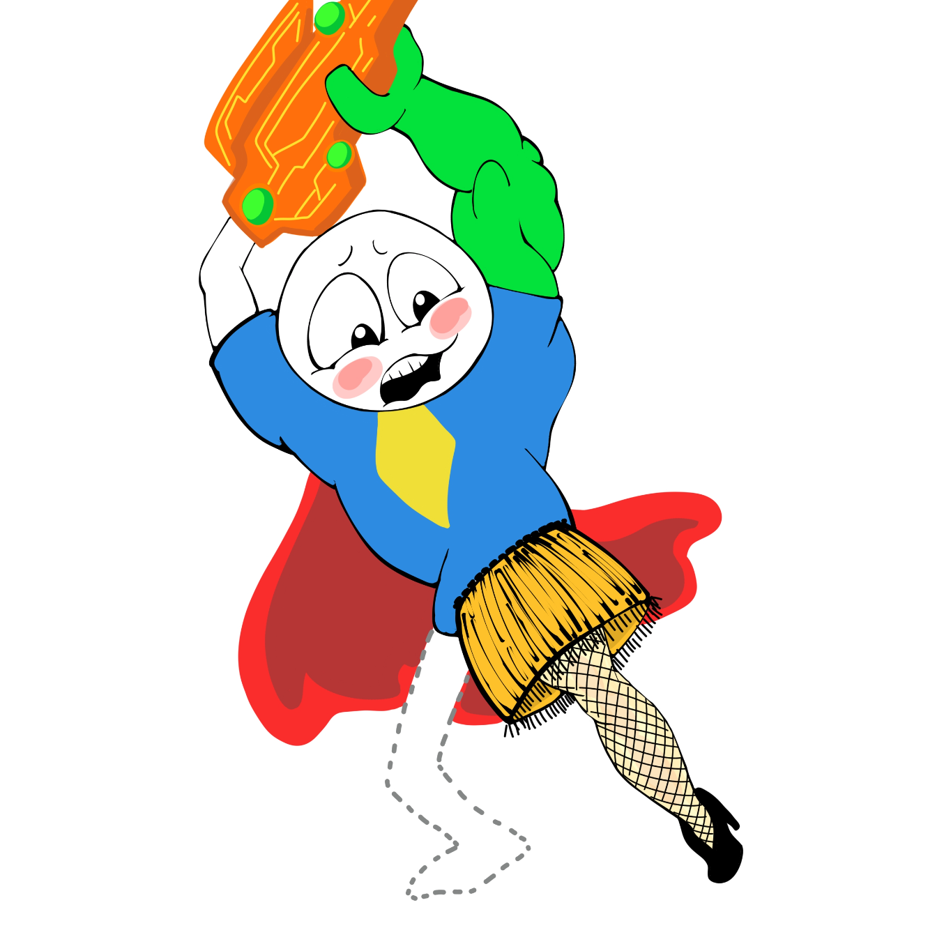  - Online Drawing Game Comic Strip Panel by Wizard Croissant