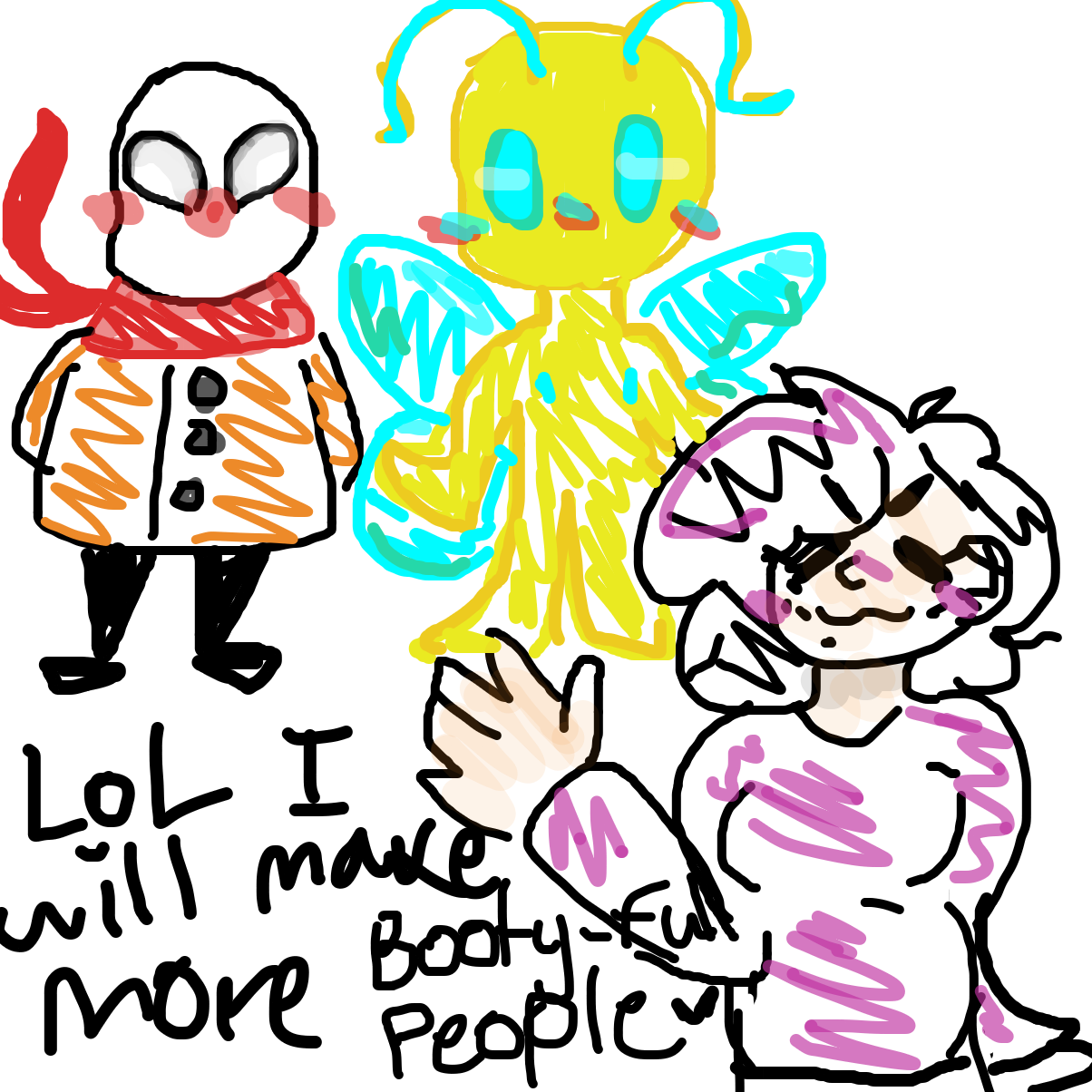 Drawing in ❤️My buddies!❤️ by YanaTheDankest