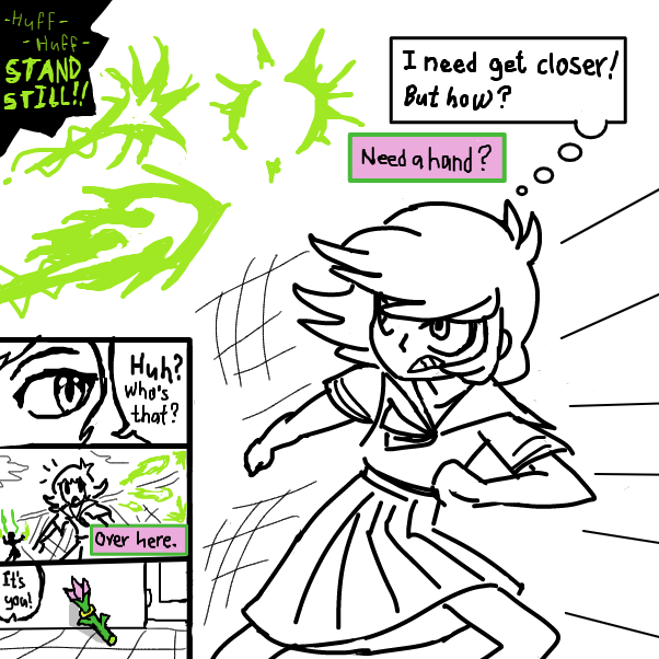 Drawing in Running Out of Panels 2: Rowdy Rooftop Rumble by SeanTrunks