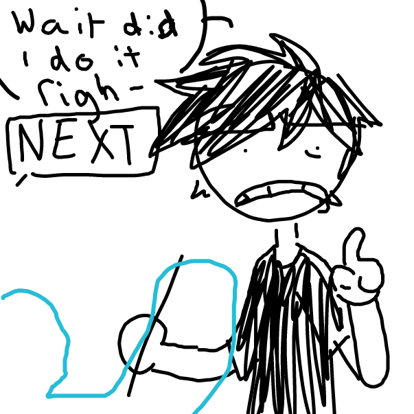 Drawing in Hey Im ____ from___ and ur watching disney channel by necrophrenia