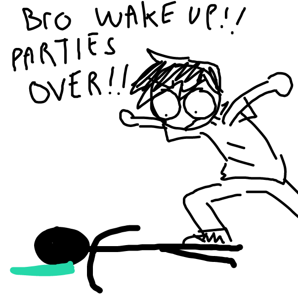 Drawing in what happened here? by necrophrenia