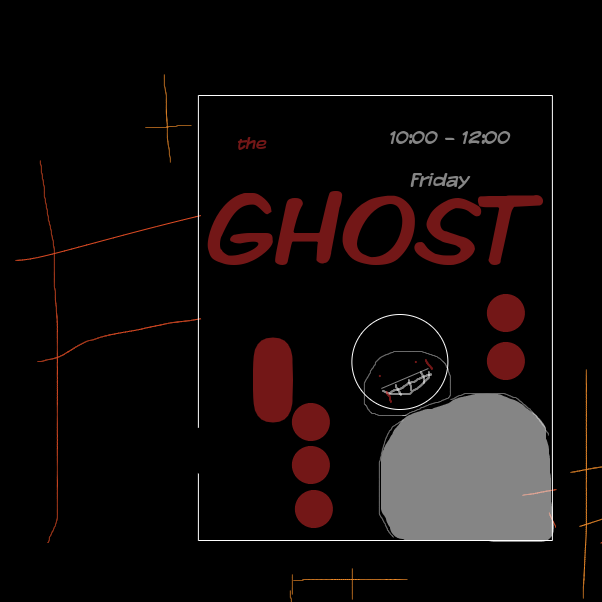 kind of creepy, but it's October, right? Halloween is just my thing. - Online Drawing Game Comic Strip Panel by XD