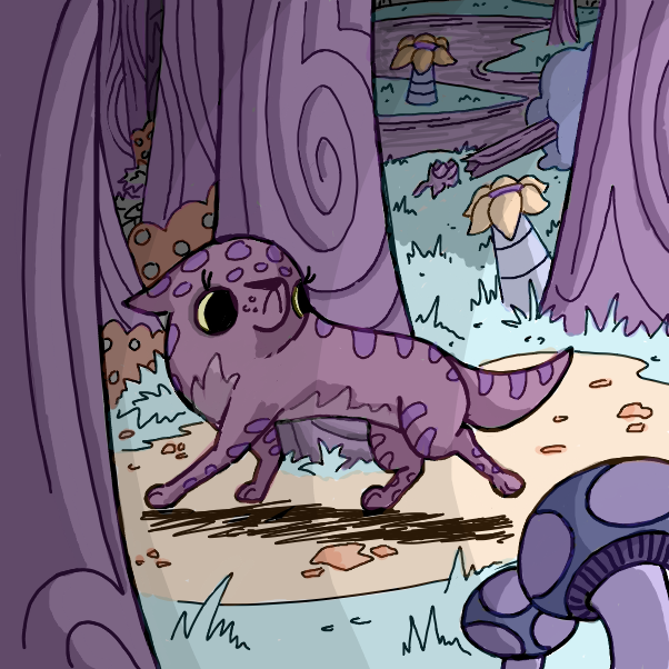 Liked webcomic Prehistoric Forest