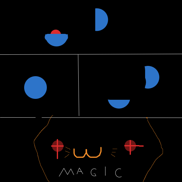 Drawing in magic by XD