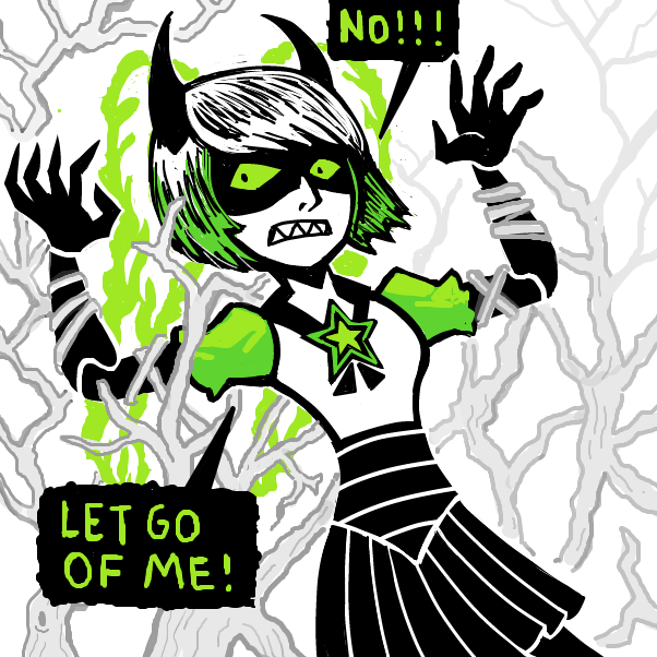 Drawing in Running Out of Panels 2: Rowdy Rooftop Rumble by 🔲