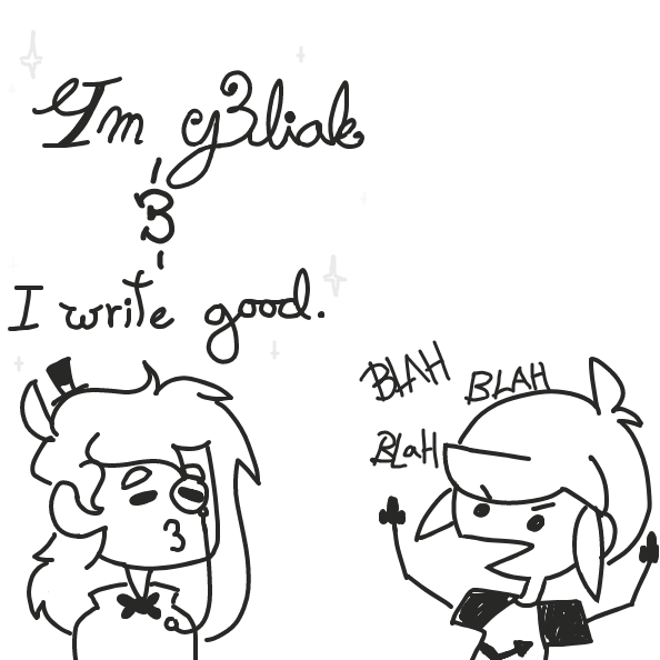 Drawing in  Uh huh . . . by Cake Emoji