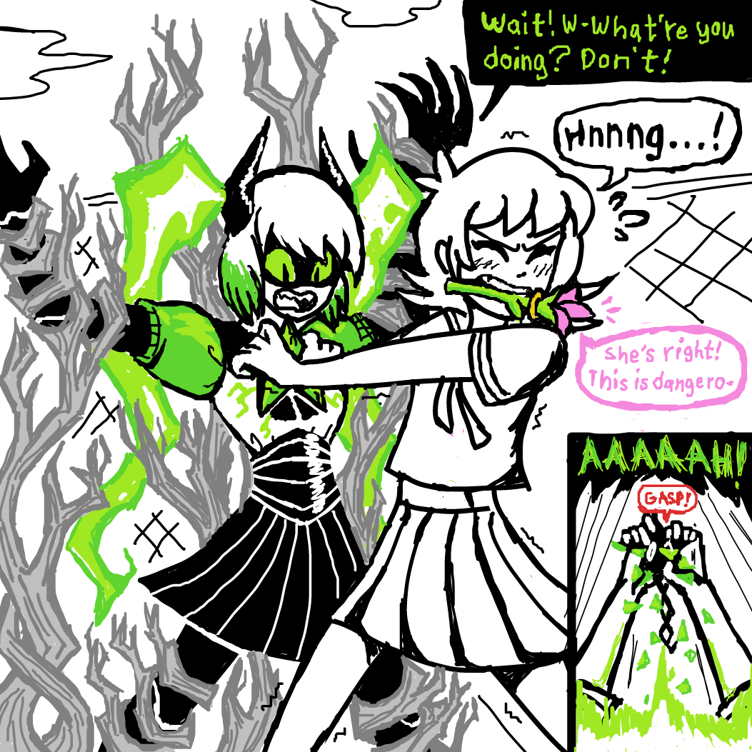  - Online Drawing Game Comic Strip Panel by SeanTrunks