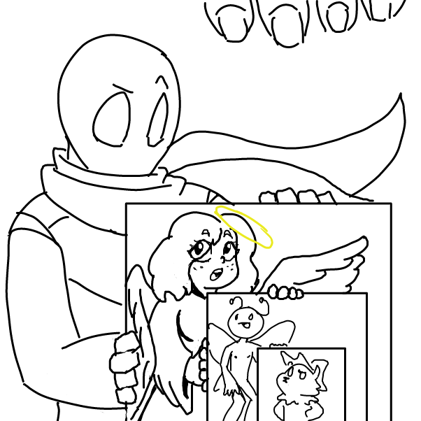  - Online Drawing Game Comic Strip Panel by SeanTrunks