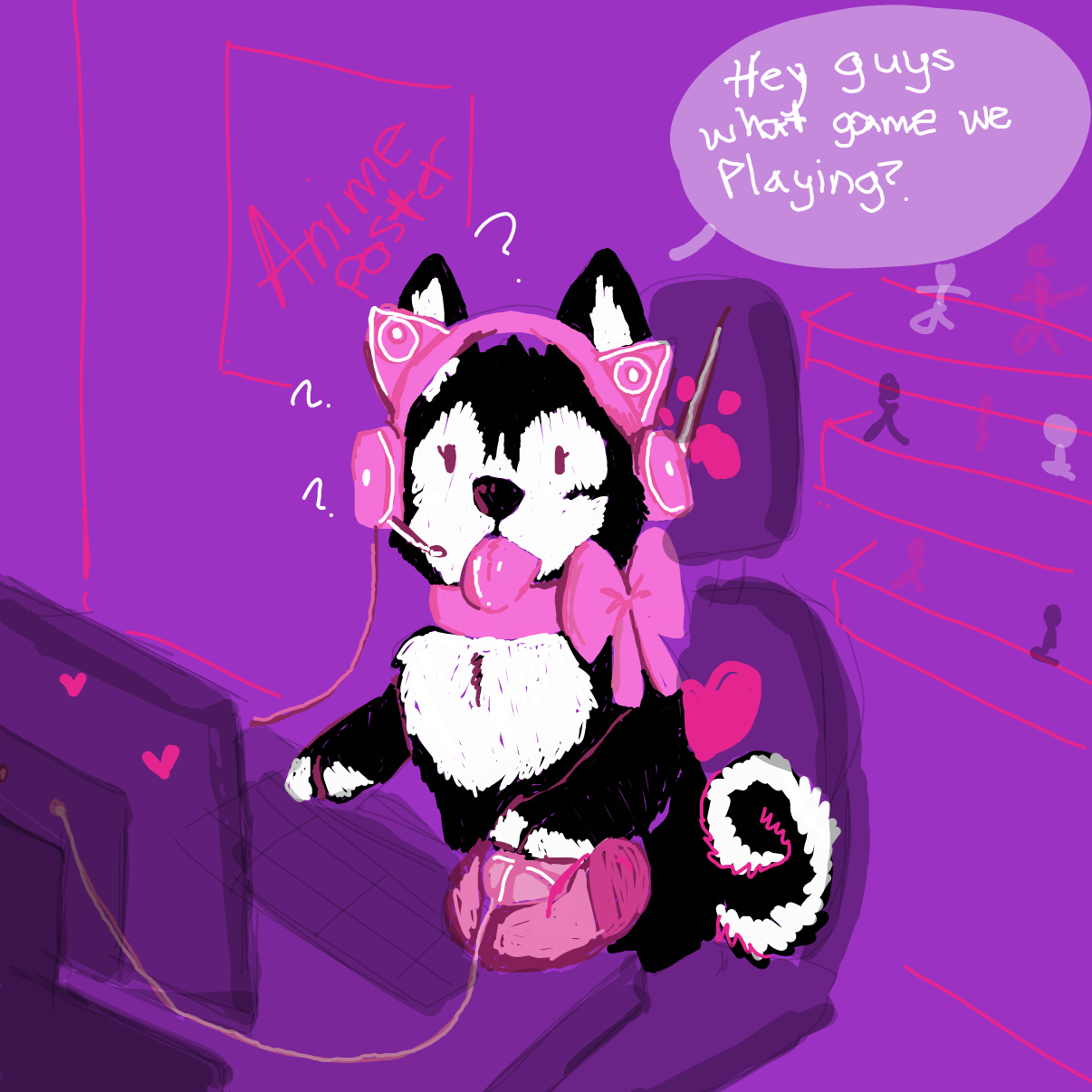 Drawing in ⠀ by Badwolf