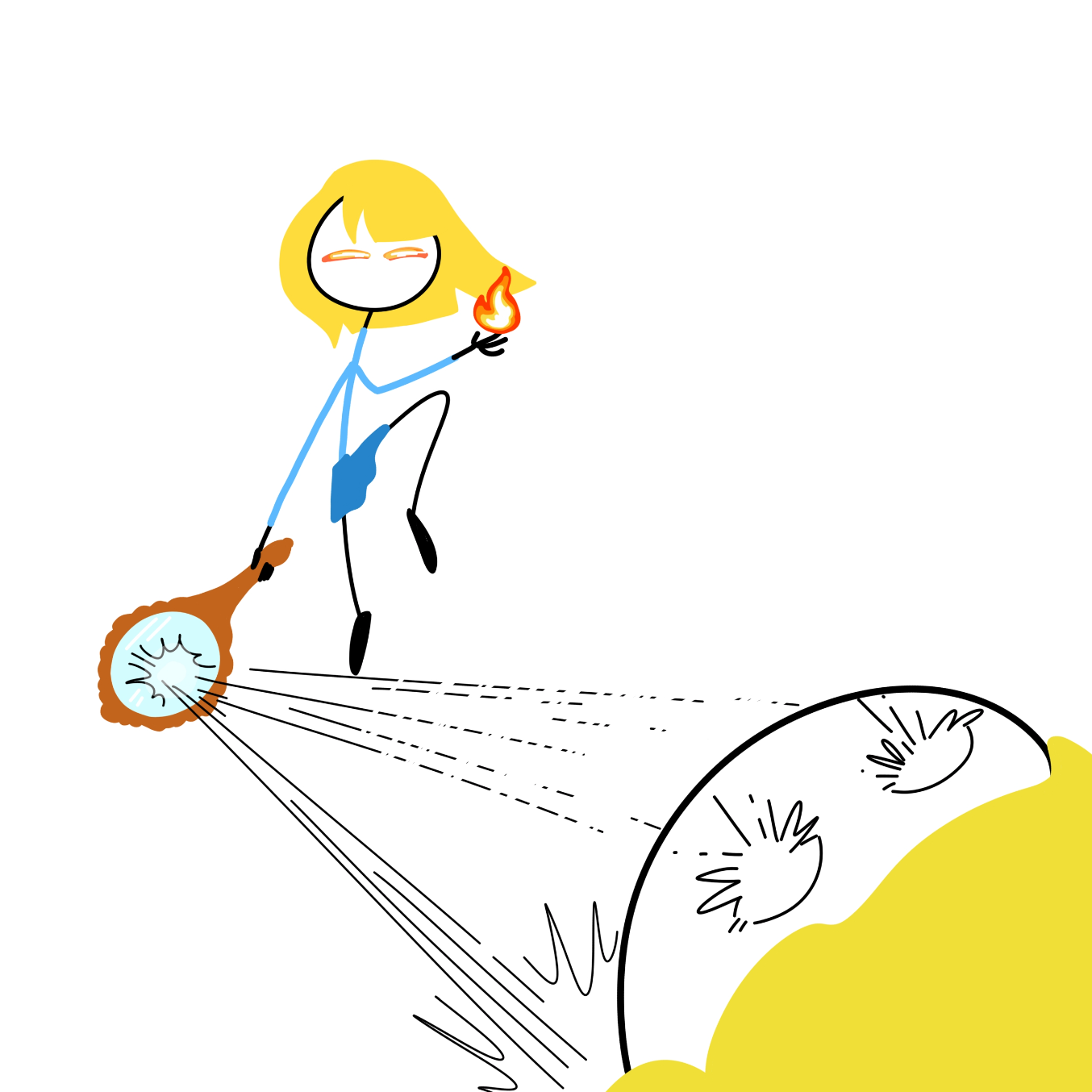  - Online Drawing Game Comic Strip Panel by Wizard Croissant