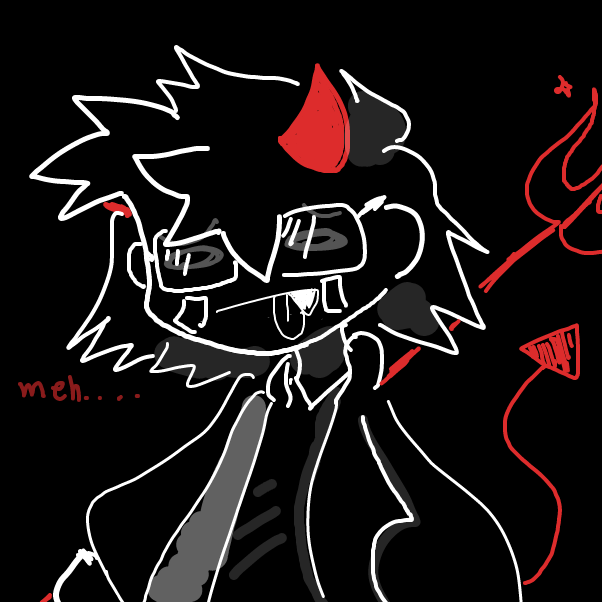 Drawing in draw yourself as a demon by FifaSam