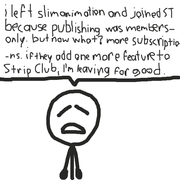 Drawing in about strip club, money, and whatnot by cherrybread