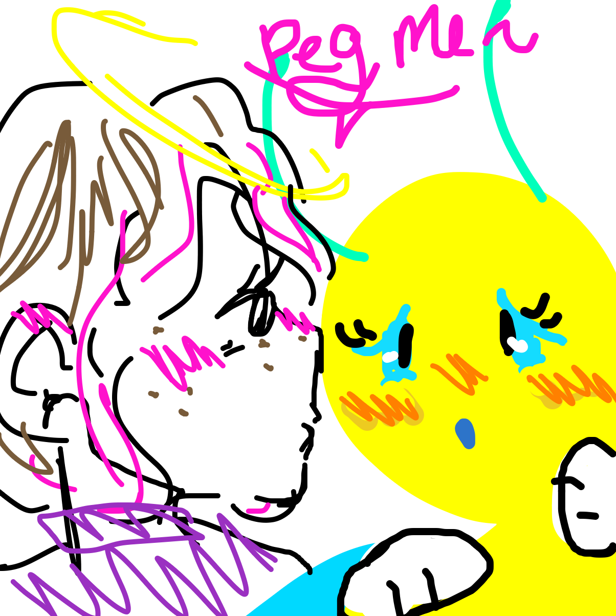  - Online Drawing Game Comic Strip Panel by Razputin