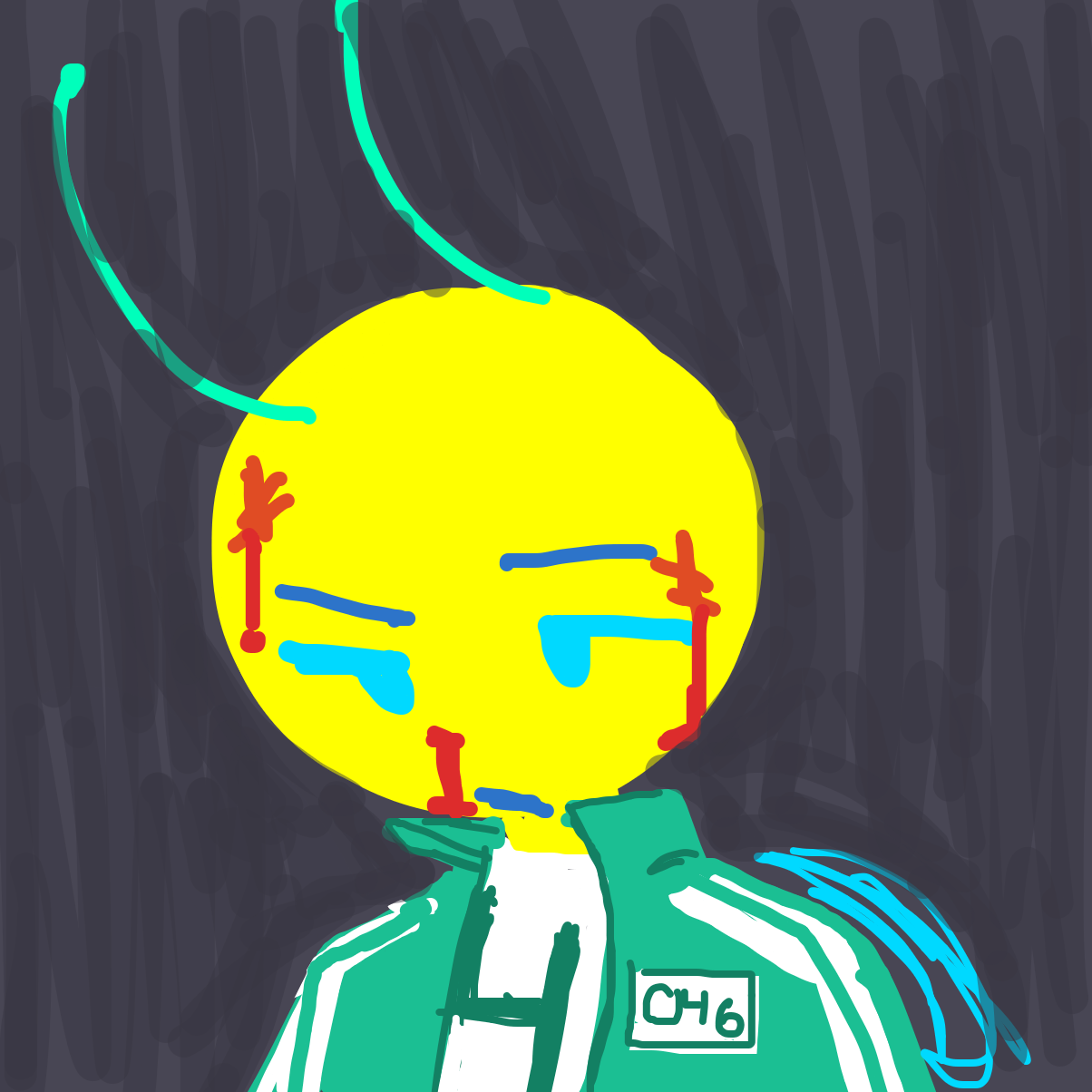 Liked webcomic Panel jam squid game