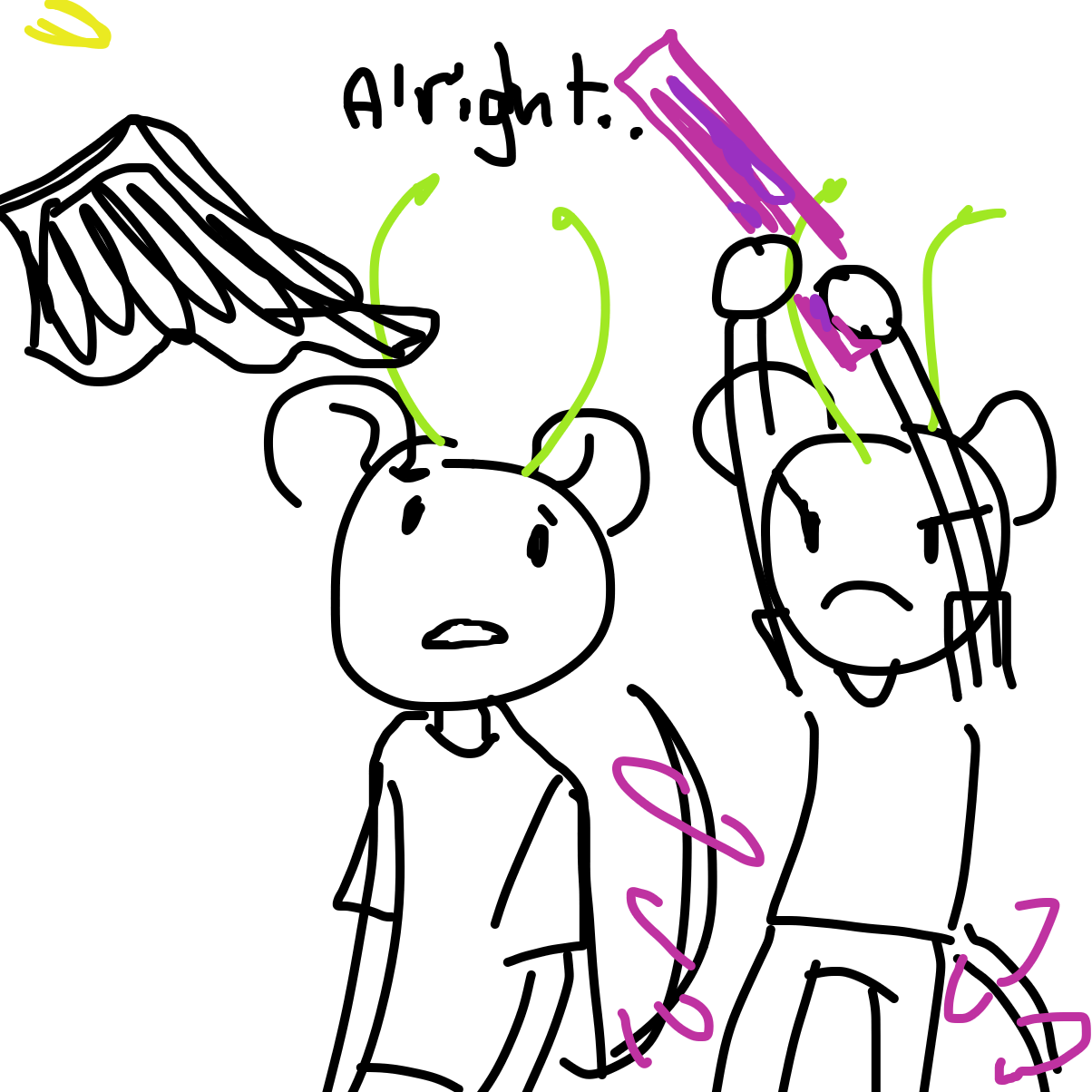  - Online Drawing Game Comic Strip Panel by Razputin