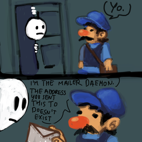 i can never draw the same hat twice - Online Drawing Game Comic Strip Panel by Peyocay