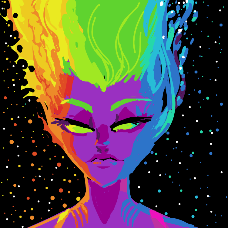 Drawing in Duality  by ThaSilentArtist