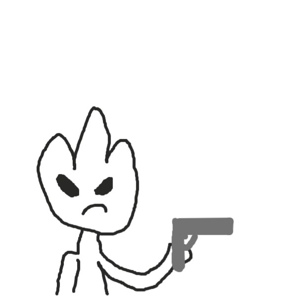 he doesn't actually want friends - Online Drawing Game Comic Strip Panel by luckyloomagu