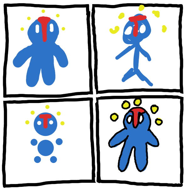  - Online Drawing Game Comic Strip Panel by brownsavo