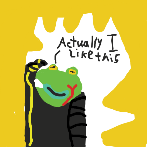 oh no she made a grave mistake - Online Drawing Game Comic Strip Panel by luckyloomagu