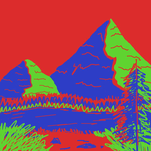 Drawing in 3 colors jam by brownsavo