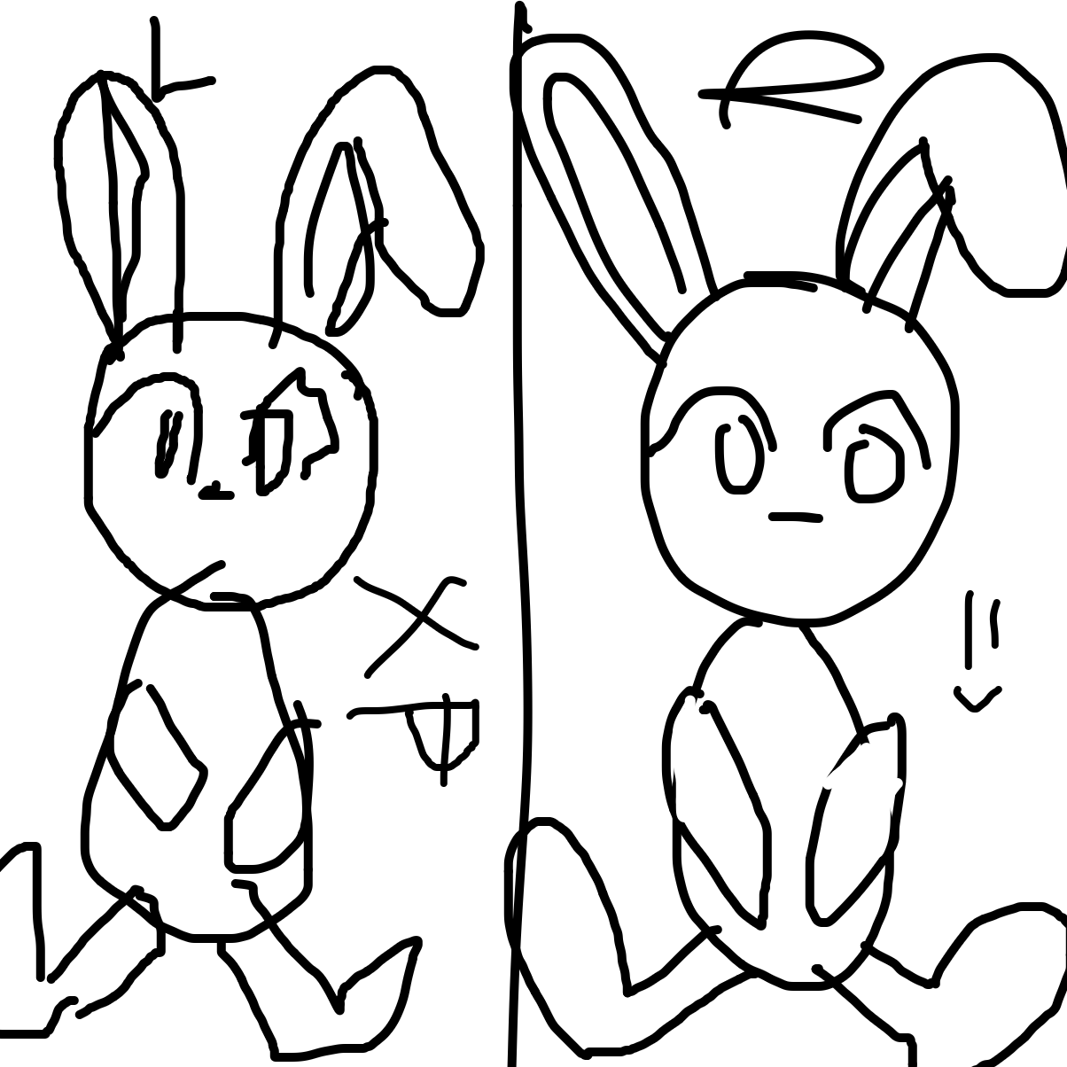 Drawing in Offhand For A Change by EmoWeeb_the_Simp