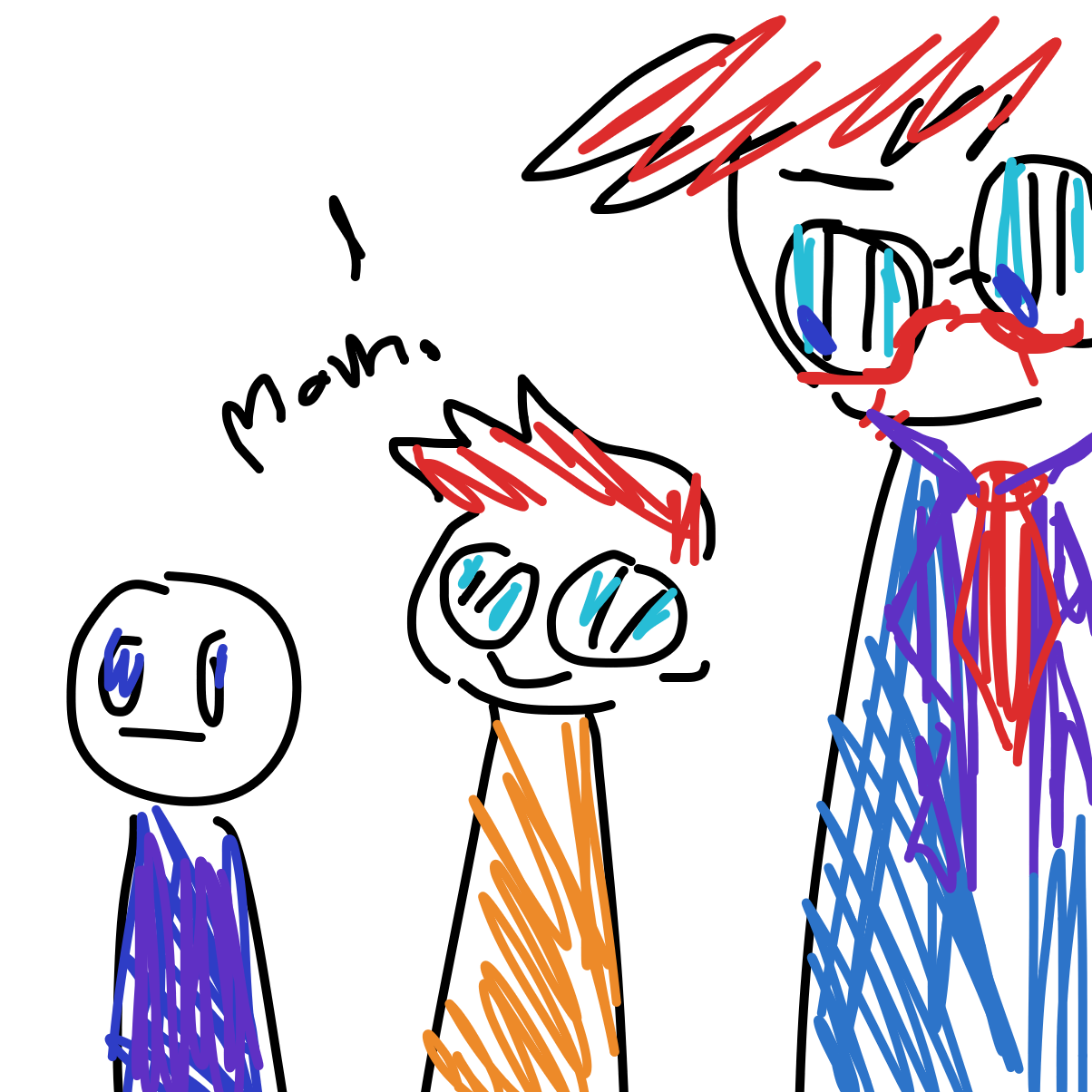  - Online Drawing Game Comic Strip Panel by Razputin