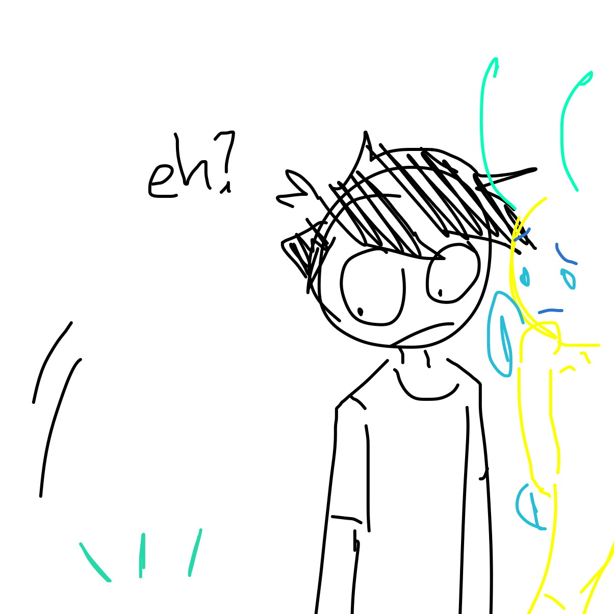  - Online Drawing Game Comic Strip Panel by Razputin