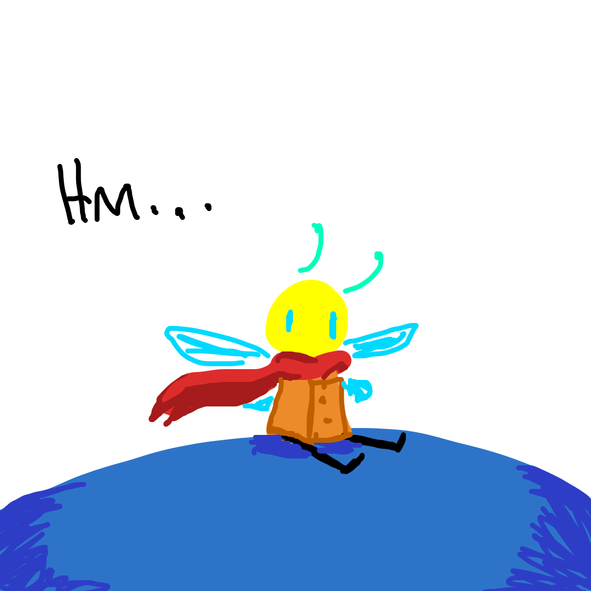 Drawing in wait a second.. by Razputin