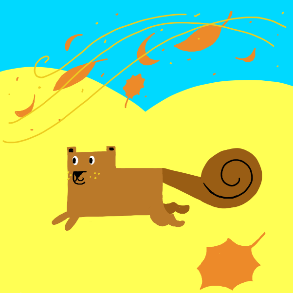 Drawing in Squarrel by EggLeon