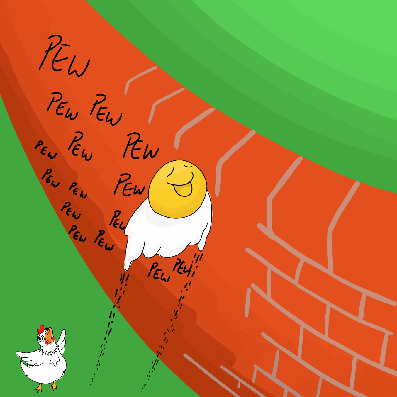 Drawing in Eg by Wizard Croissant