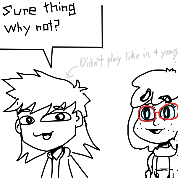 don't have any console though - Online Drawing Game Comic Strip Panel by FifaSam