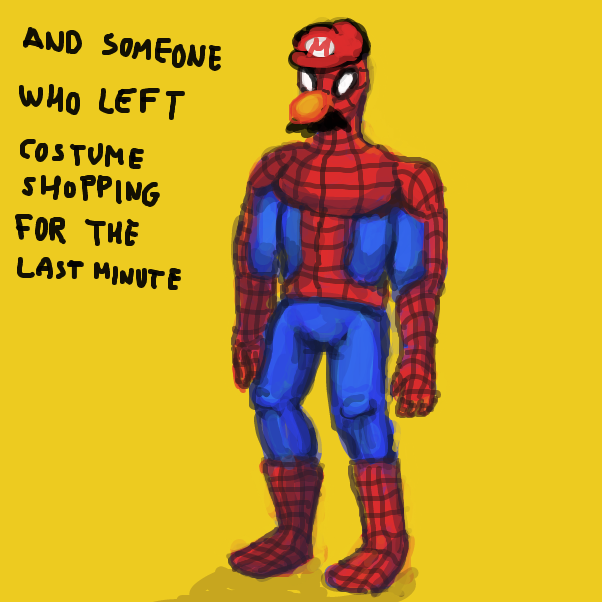 now i can be dmca'd by marvel too - Online Drawing Game Comic Strip Panel by Peyocay