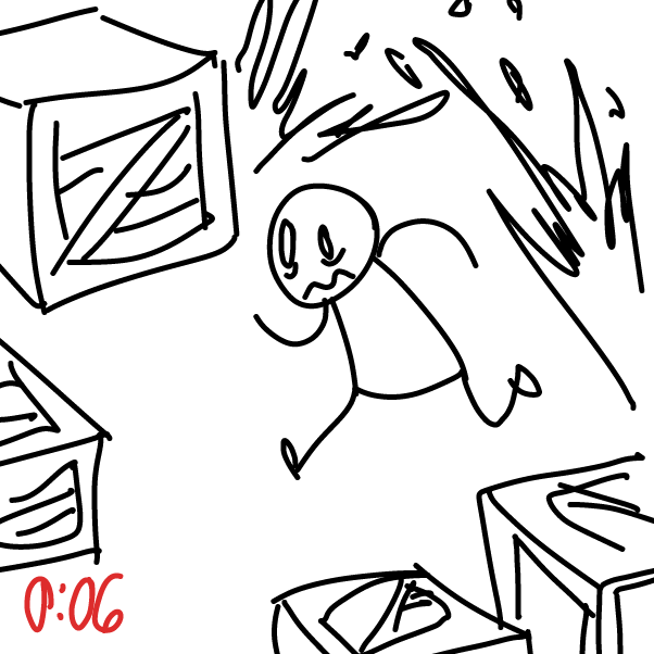  - Online Drawing Game Comic Strip Panel by SeanTrunks