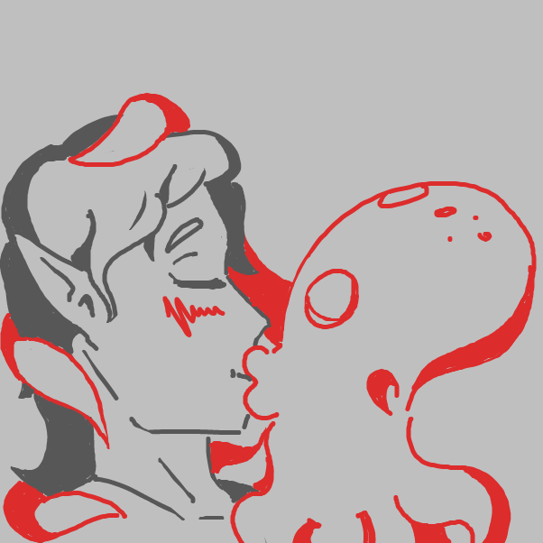 Drawing in Sexy fun time with vladdy daddy by Aluminimalism