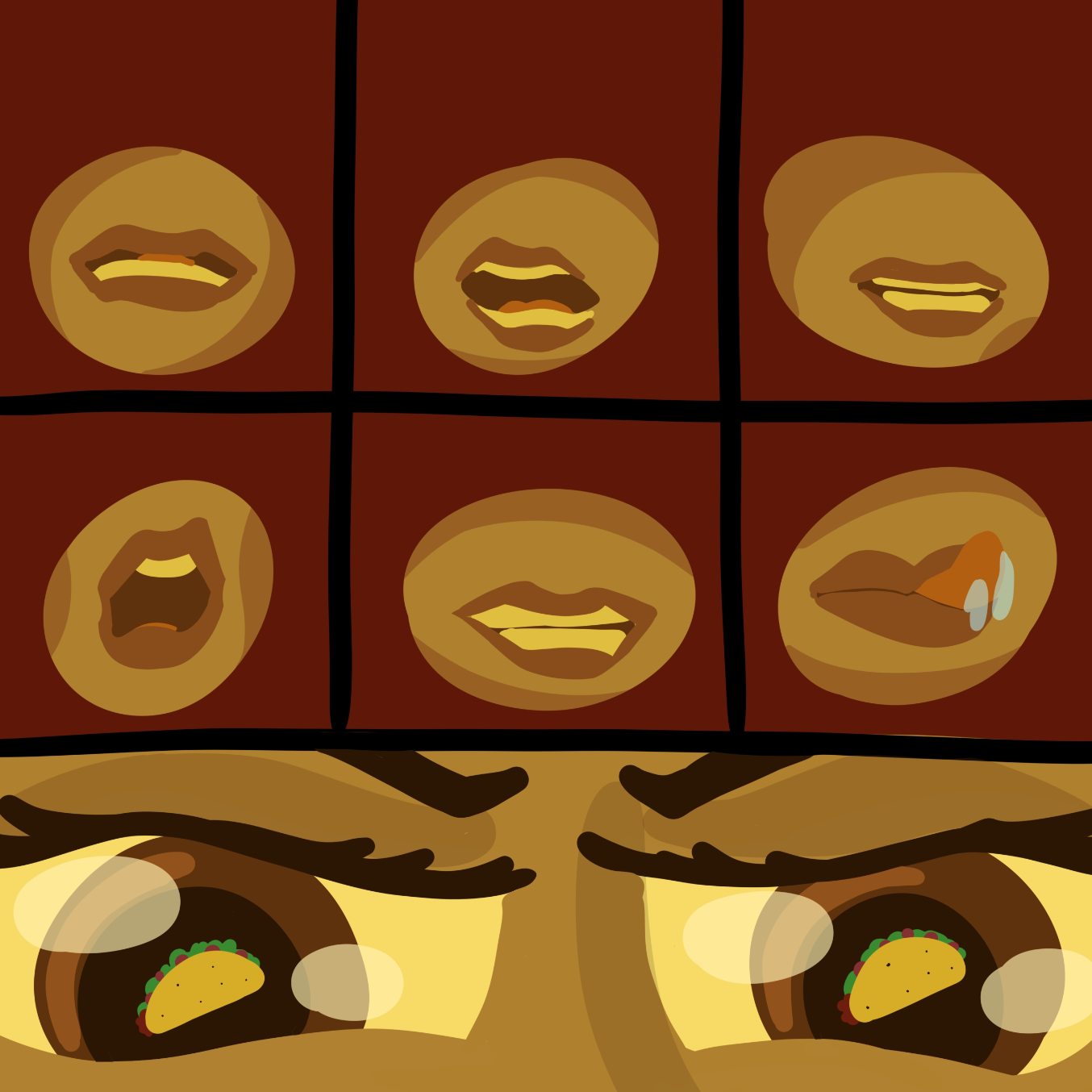  - Online Drawing Game Comic Strip Panel by Wizard Croissant