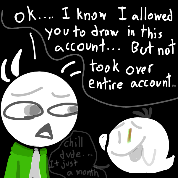 Liked webcomic since when sai took control from sam acount?