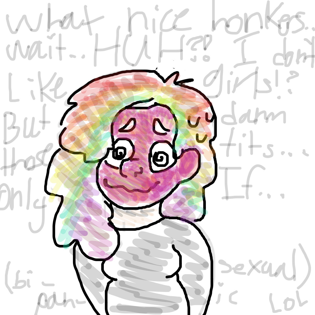 Lol  - Online Drawing Game Comic Strip Panel by YanaTheDankest