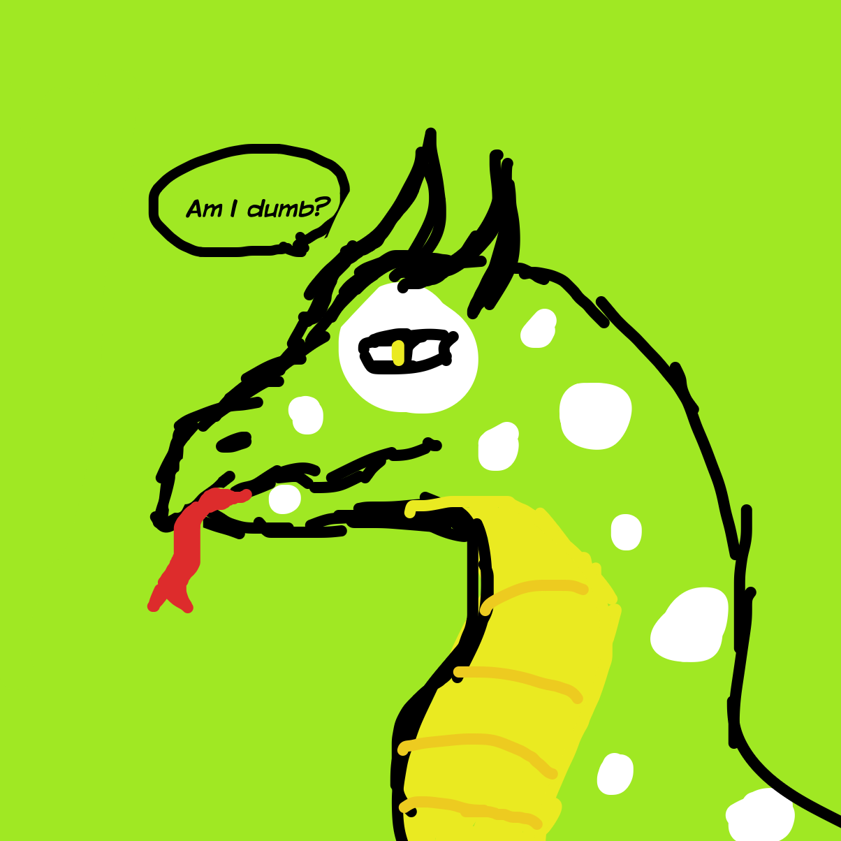 Drawing in Ask Mystery anything II by Uglyhuman