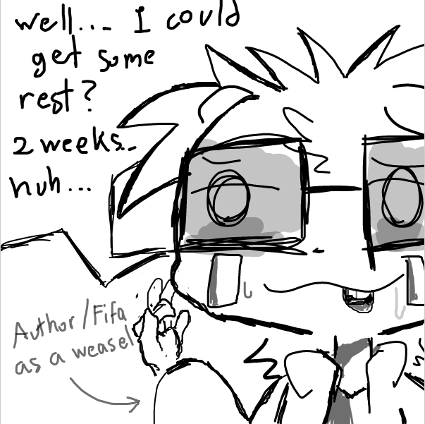 i don't know why but i'm seem like sai and sam just draw turn by turn?

i kinda dizzy - Online Drawing Game Comic Strip Panel by FifaSam