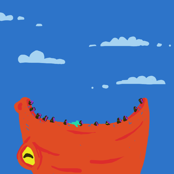 Drawing in 「Ba De Ya De Ya De Yo」 by brownsavo