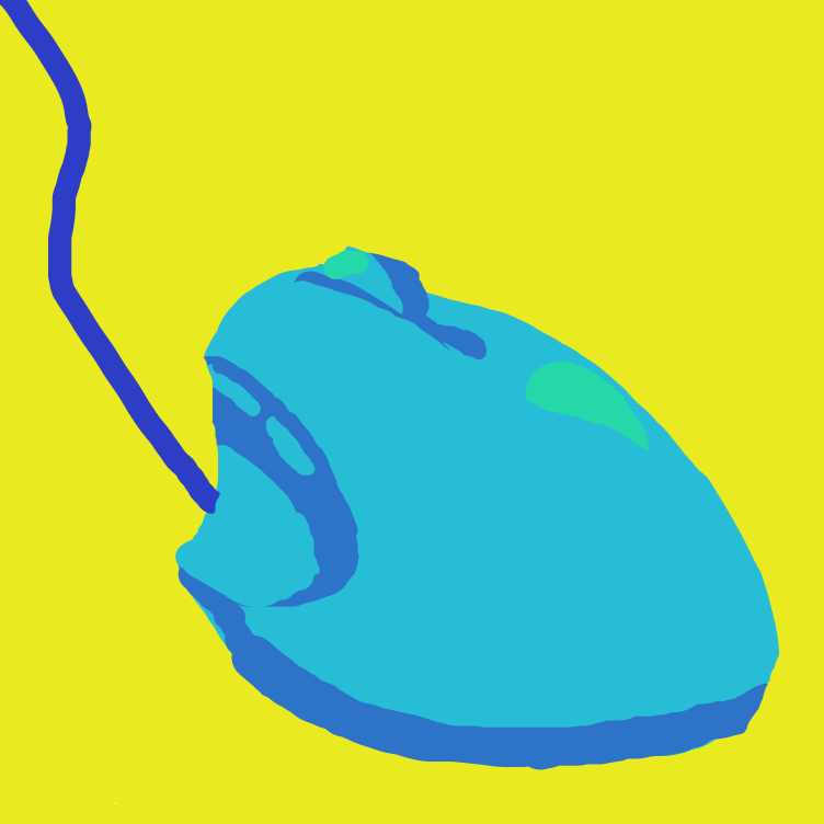 Drawing in mouse art :D by ThaSilentArtist