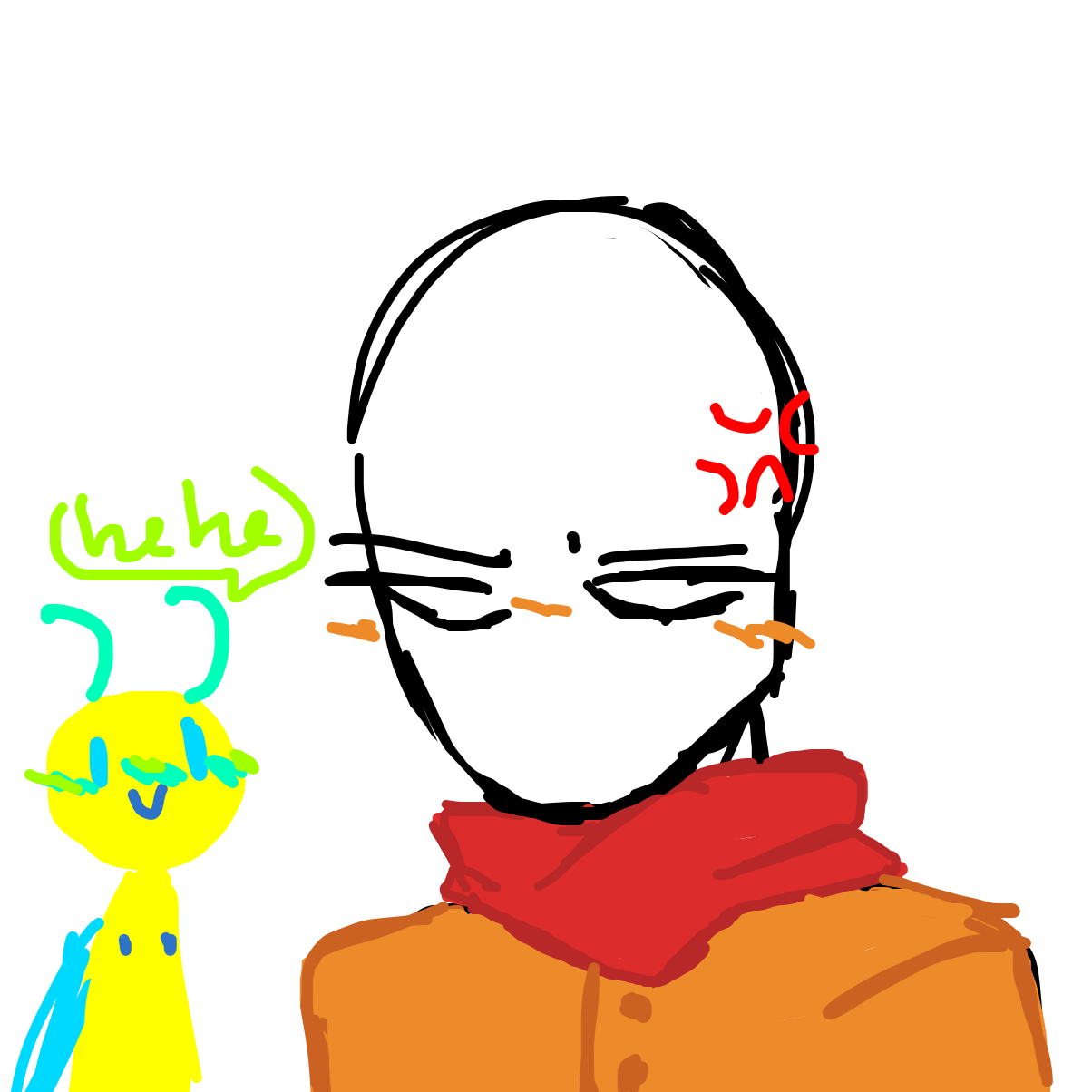  - Online Drawing Game Comic Strip Panel by Razputin